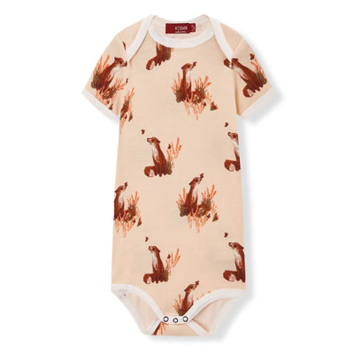 Milkbarn Organic Cotton Short Sleeve One Piece