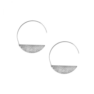 Joy Susan Threader Moon Earrings