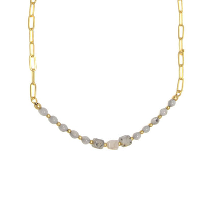 Joy Susan Marble Bead Necklace