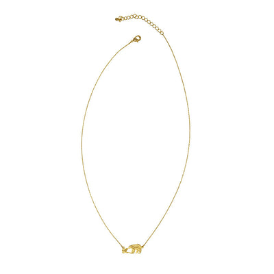 Joy Susan Gold Mama & Baby Bear Necklace