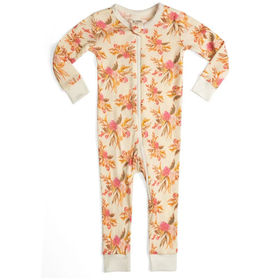 Milkbarn Organic Cotton Zipper Pajama