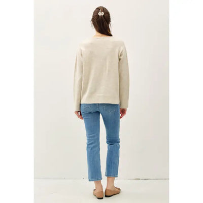 Be Cool Relaxed V-Neck Sweater