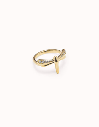 Uno de 50 Fortune Topaz Gold Ring