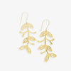 Ink+Alloy Brass Vera Threader Earrings