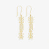 Ink+Alloy Brass Elsa Nordic Floral Earrings