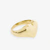 Ink+Alloy Poppy 18K Gold Heart Ring