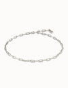 Uno de 50 Silver Plated Chain