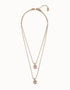 Uno de 50 Aura Pink Gold Necklace