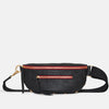 Hammitt Charles Black Red Zipper Crossbody Handbag