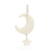 Jellycat Amuseables Moon Musical Pull