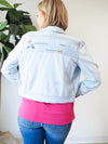 Tribal EMBROIDERED CLASSIC DENIM JACKET