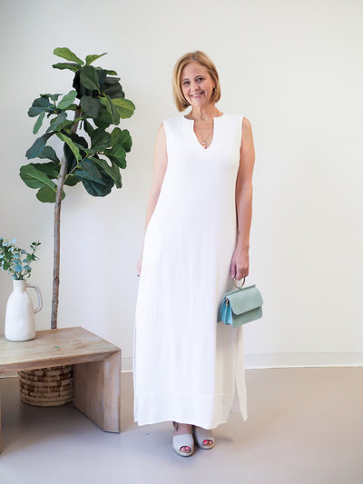 P.Cill Linen Maxi Dress