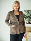 Cut Loose Fitted Blazer