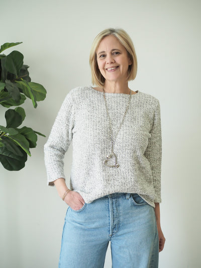 Cut Loose Boatneck Sweater