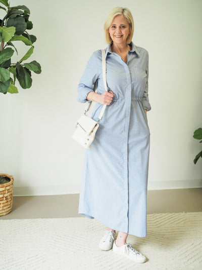 Hancock Alamo Oxford Maxi Dress