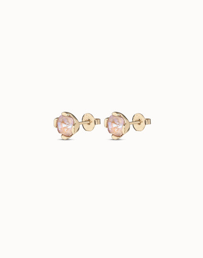 Uno de 50 Aura Pink Gold Earrings