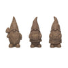 Resin Gnome, Wood Finish, Brown, 3 Styles