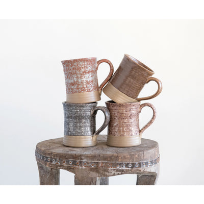 16 oz. Stoneware Mug, 4 colors