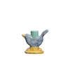 Stoneware Bird Shaped Taper Holder