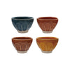 Stoneware Pinch Pot, Reactive Glaze, 4 Colors