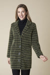 Habitat Chenille Houndstooth Car Coat