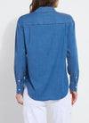 Lysse Bay Crop Chambray Shirt