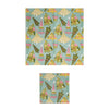 Paper Napkins w/ Christmas Tree Pattern