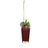 Glass Bloody Mary Ornament, Multi Color