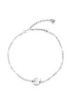 Uno de 50 ANOTHER ROUND, OH OH OH…! Silver Pearl Necklace