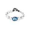 Uno de 50 Magic Blue Crystal Silver Bracelet